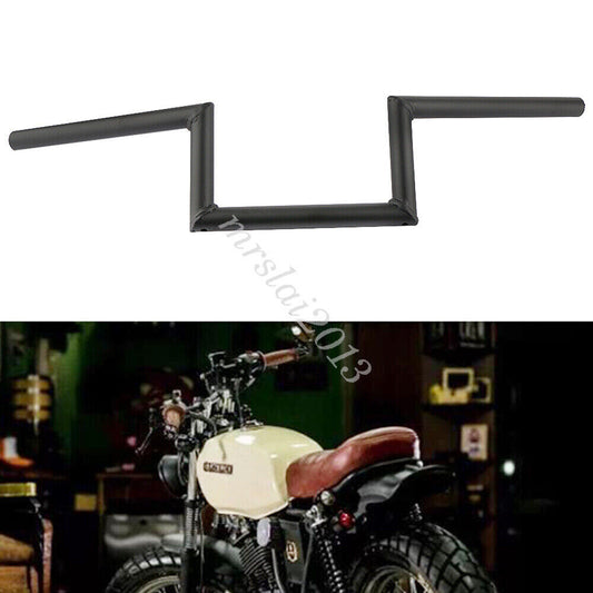 1 25mm Motorcycle Z Drag Bar Pullback Black Handlebar for Honda for Harley for Suzuki Q