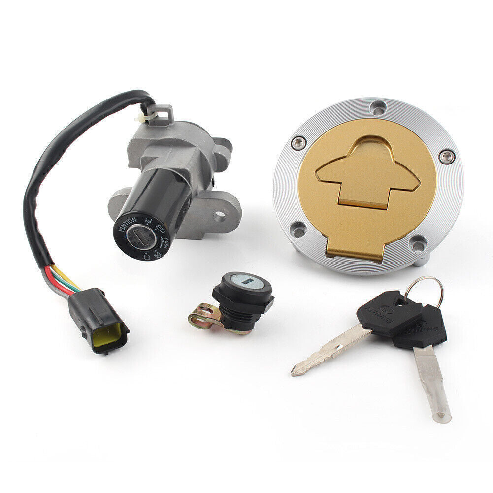 Ignition Switch Fuel Gas Cap for Seat Lock Key for Ducati ST2 1998-2003 Motorcycle Q
