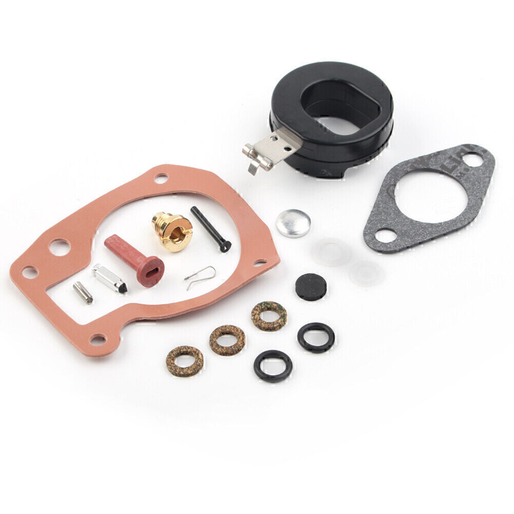 Carburetor Repair Kit With Float For Johnson Evinrude 3 4 5 HP 439070 Motorcycle Q