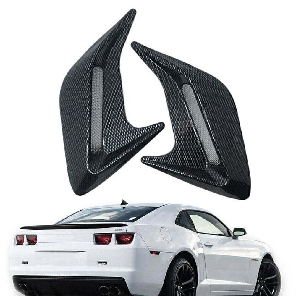 Car Universal Decorative Air Flow Intake Scoop Bonnet Simulation Vent Cover Hood