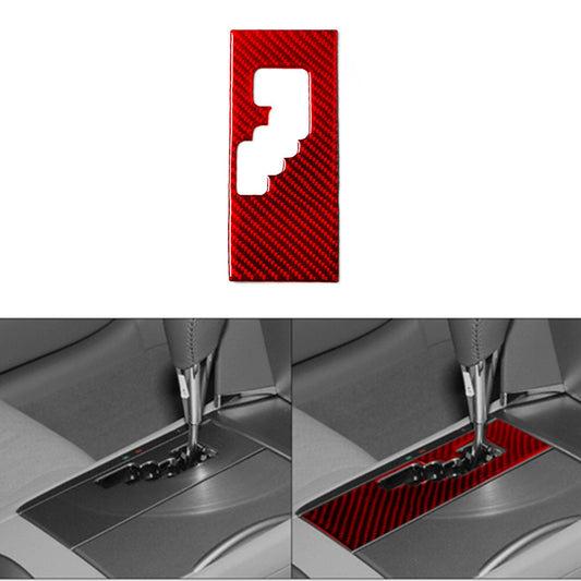 Carbon Fiber Rear Center Storage Panel Cover Trim for Acura TL 2004-2008 v