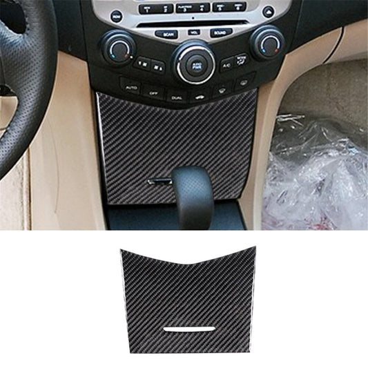2Pcs Carbon Fiber Interior Dashboard Strip Cover Trim for Honda CR-V 2017-2021 v
