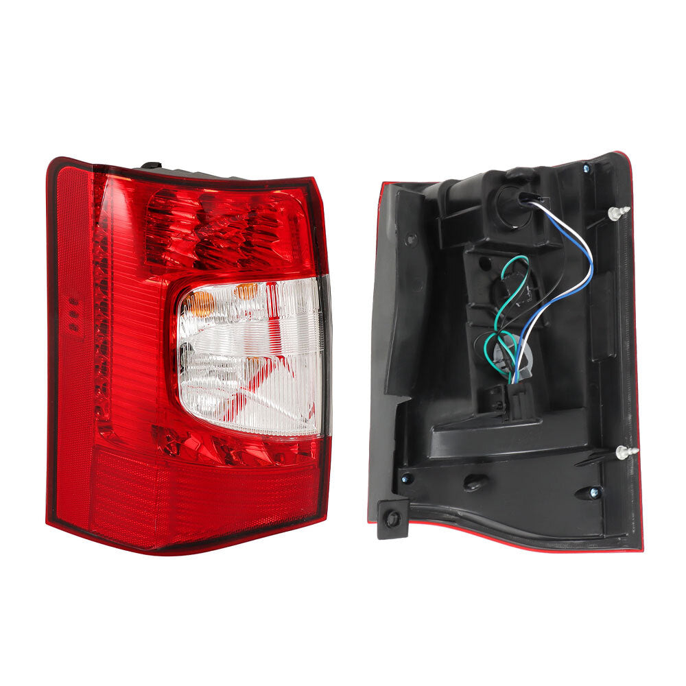 11-16 for Chrysler Town & Country taillights: Red driver and passenger LED taillights - n