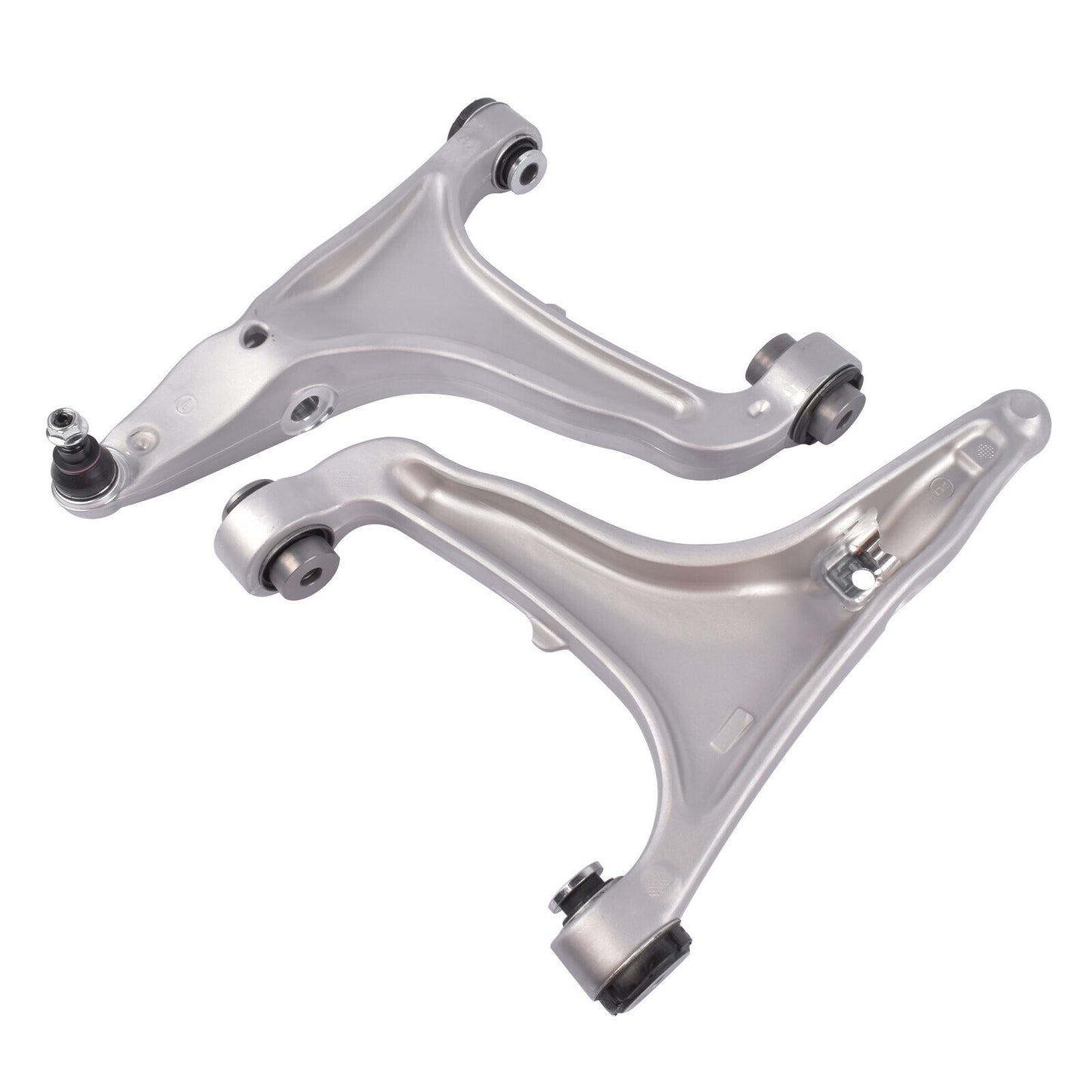 Two front left lower control arms for 2017-2022 for Maserati for Levante M161 V6 V8 models.
