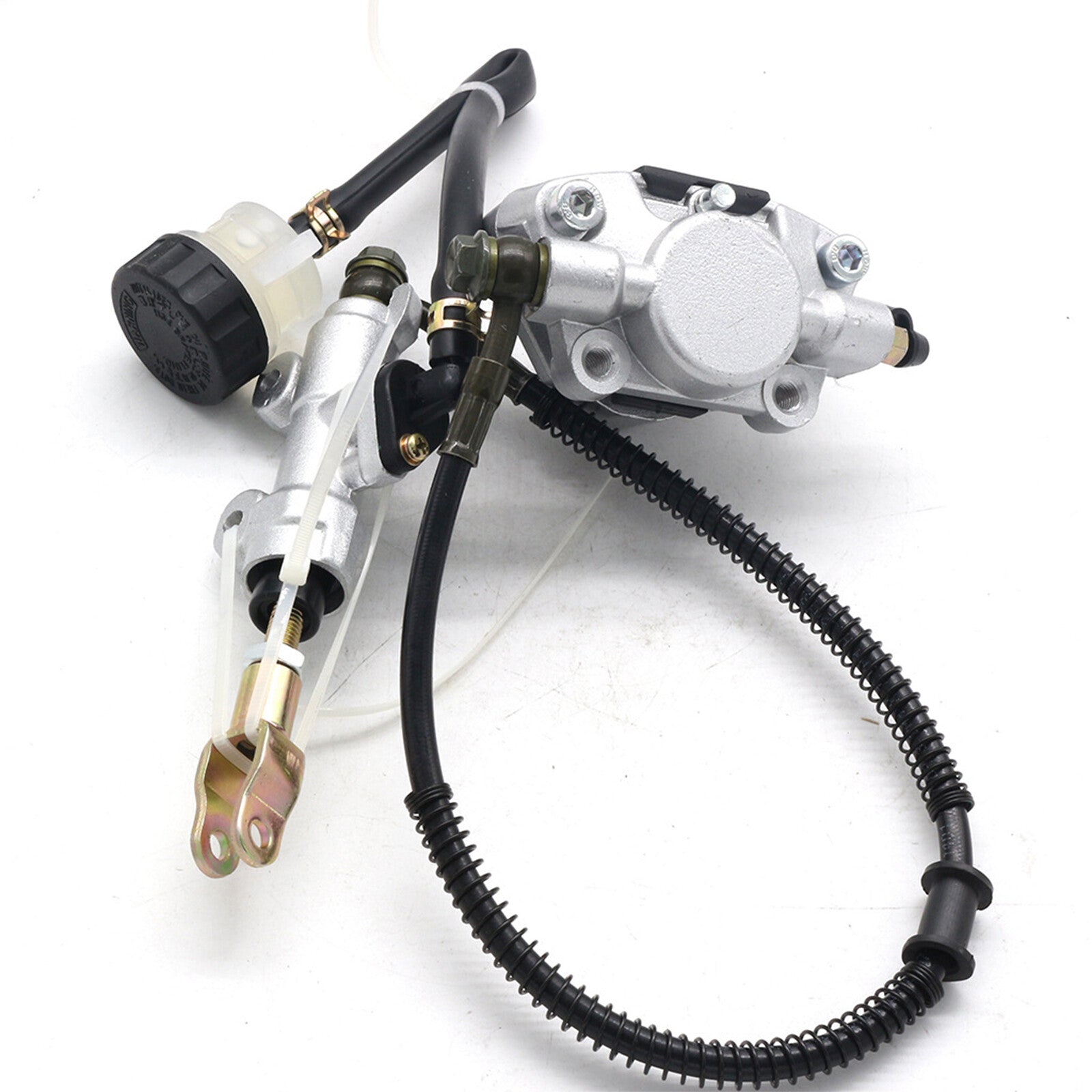 Master cylinder and brake pad foot brake system hydraulic rear disc brake caliper Q