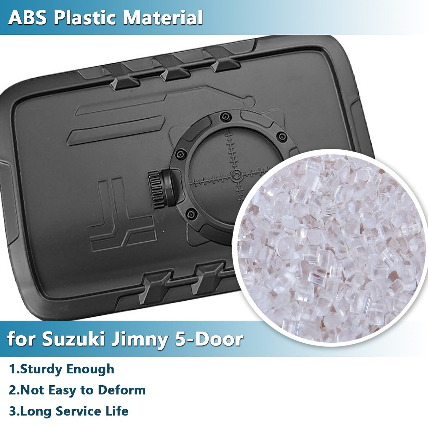 Fuel Filler Tank Cap Cover Oil Gas Tank Trim for Suzuki for Jimny 5-Door 2023 2024