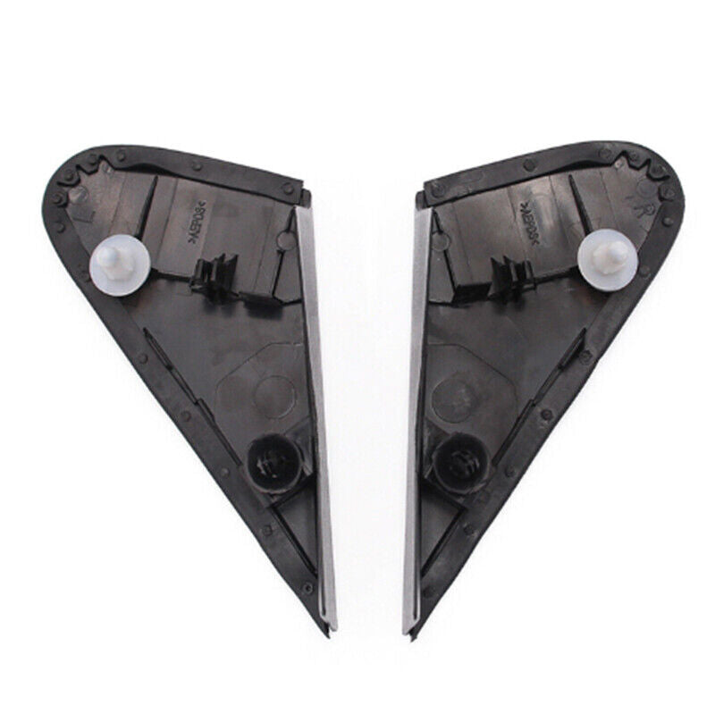 A pair of front pillar trim caps molded windows suitable for Toyota RAV4 2006, 2007, 2008 - 2014