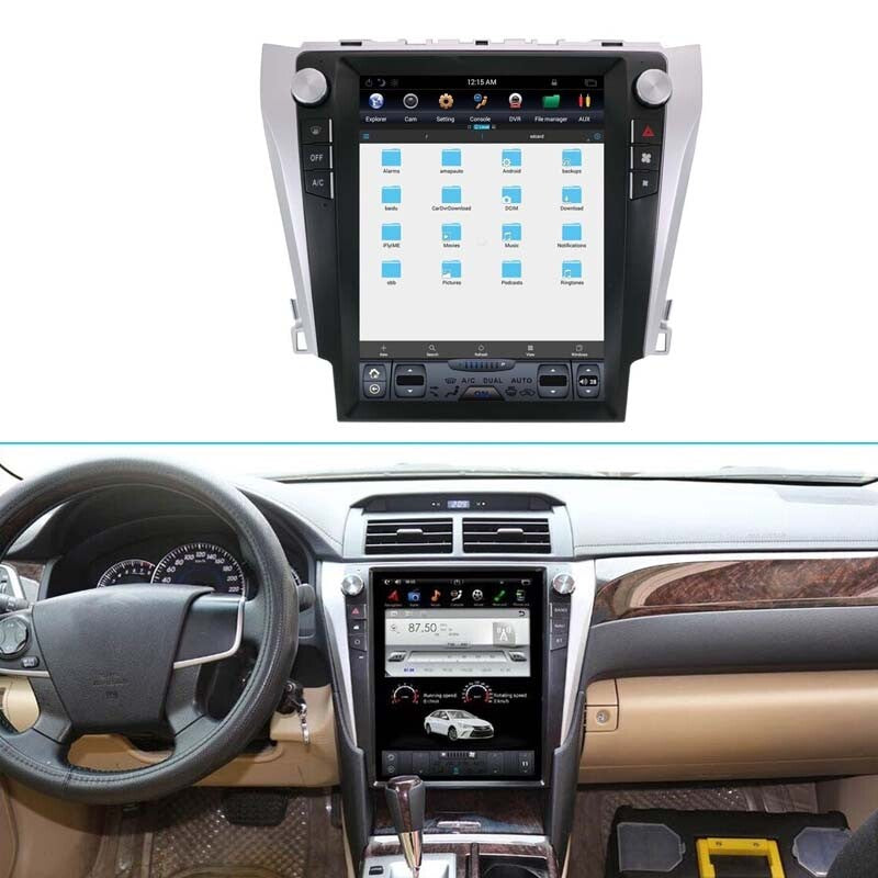 12.1 Touchscreen radio Android GPS Navigation carpaly for Toyota for Camry 12~16