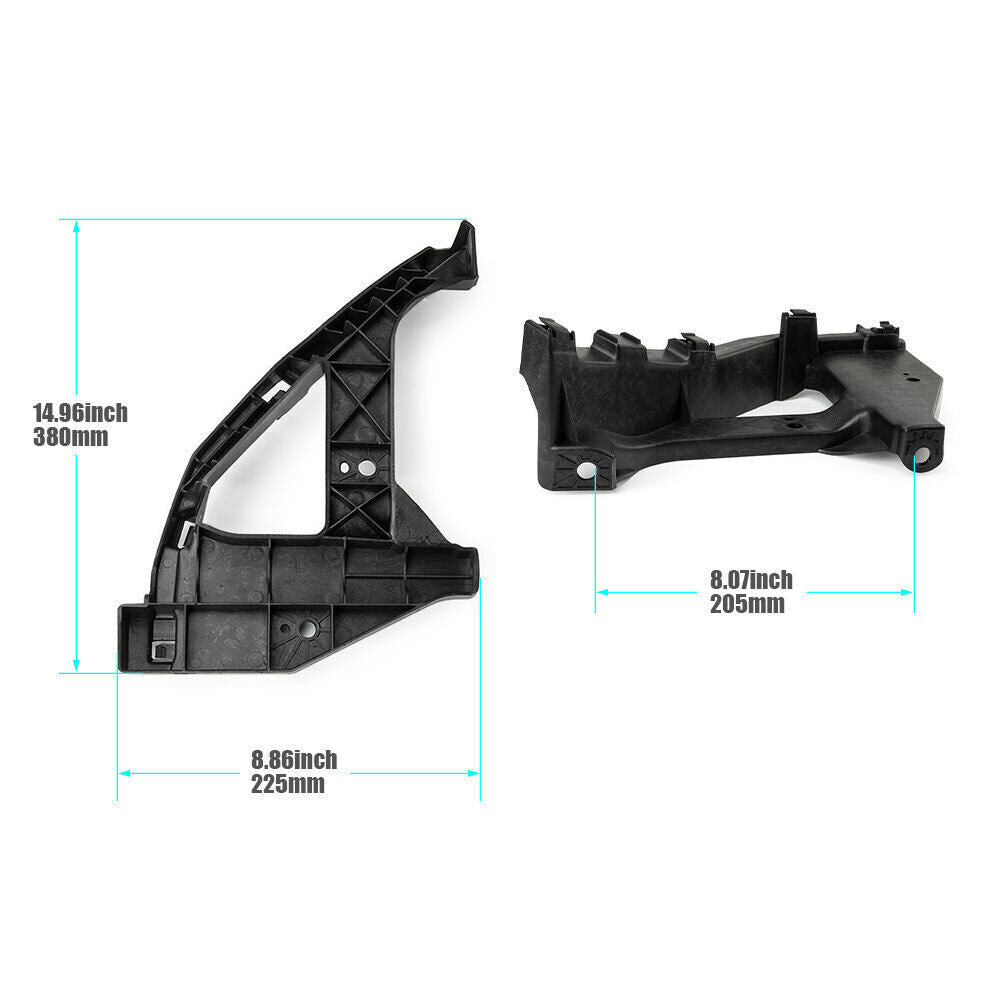 2-Piece Front for Seat Mount Mount for Honda for Civic 2016-2021 Headlight Mount - n