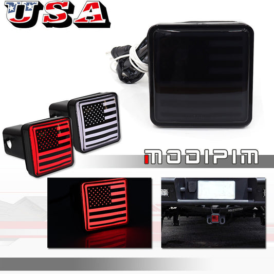 for PICKUP TOW HITCH Trailer Cover Running/Brake/Reverse Lights 2 x 2 - v