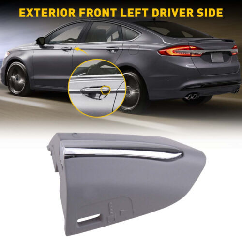 Suitable for 2013-2020 Fusion left-hand drive door handle key cover chrome - n