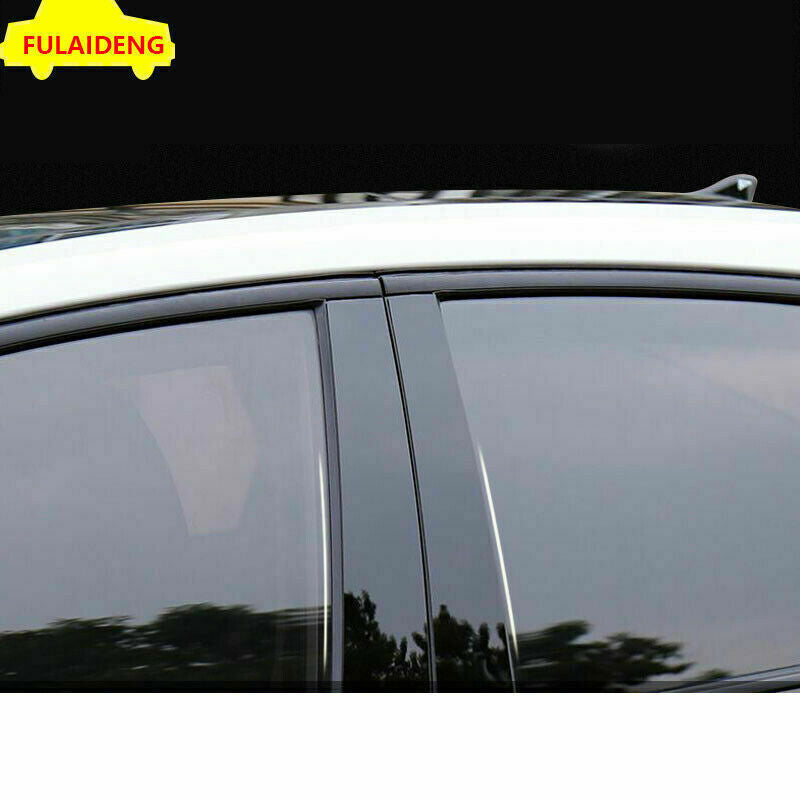 for ford  Focus MK3 Hatchback 2012-2018 Black Window B,C Pillar Post Cover Trim