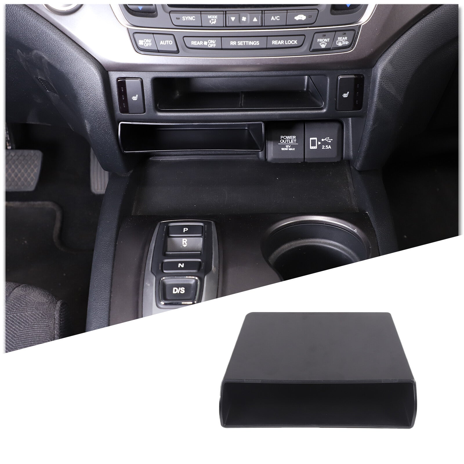 ABS Carbon Fiber Center Gear Shift Side Frame Trim Sticker for Subaru BRZ 2022- v