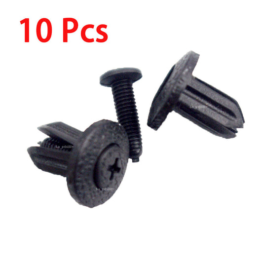 Qty 10 Pillar Garnish Side Trunk Lining Retainer Clips 91550-SH3-003 for Honda