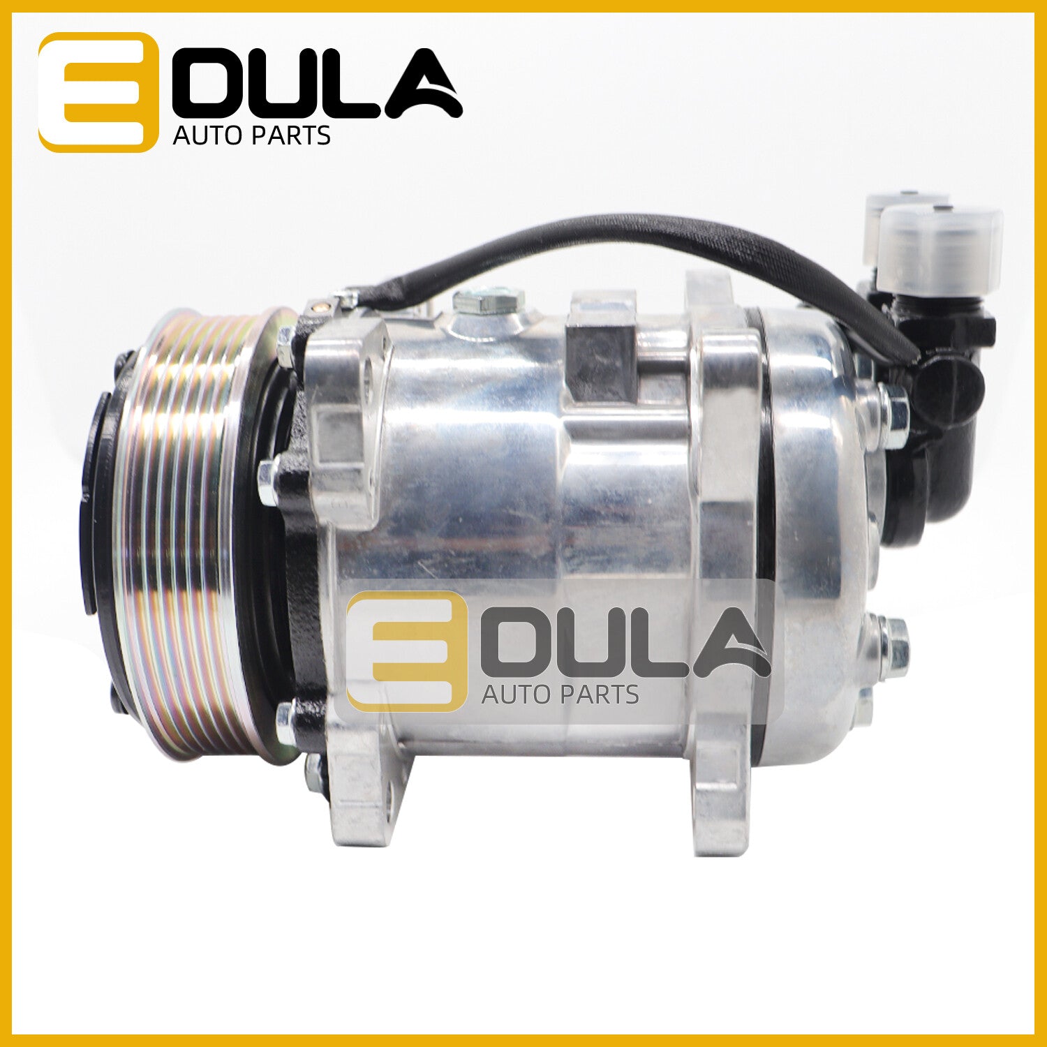 The 5H11 AC compressor is suitable for Bobcat skid steer loaders S630, S650, S750, and T630. (6698590-)