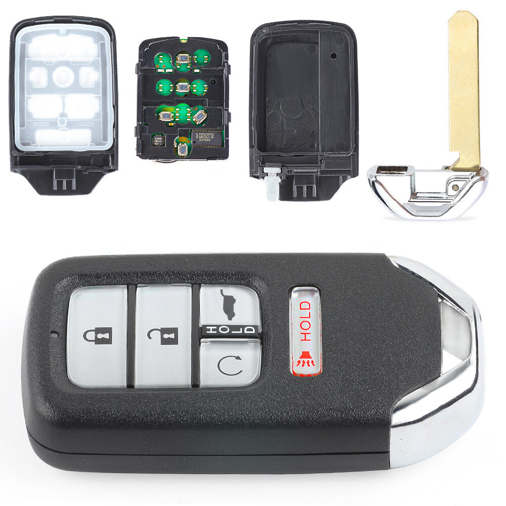 2-Pack 2018 2019 2020 2021 for Honda CRV Pilot Keyless Entry for Smart Remote Keychain