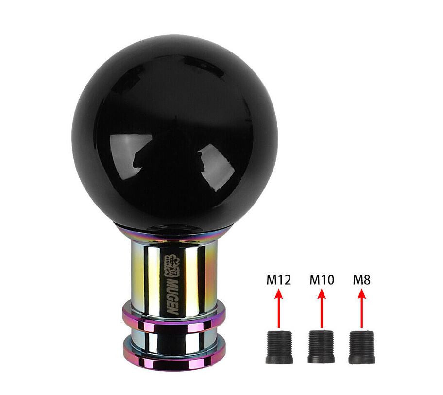 Automotive manual shift lever, Mugen crystal black ball for Nissan