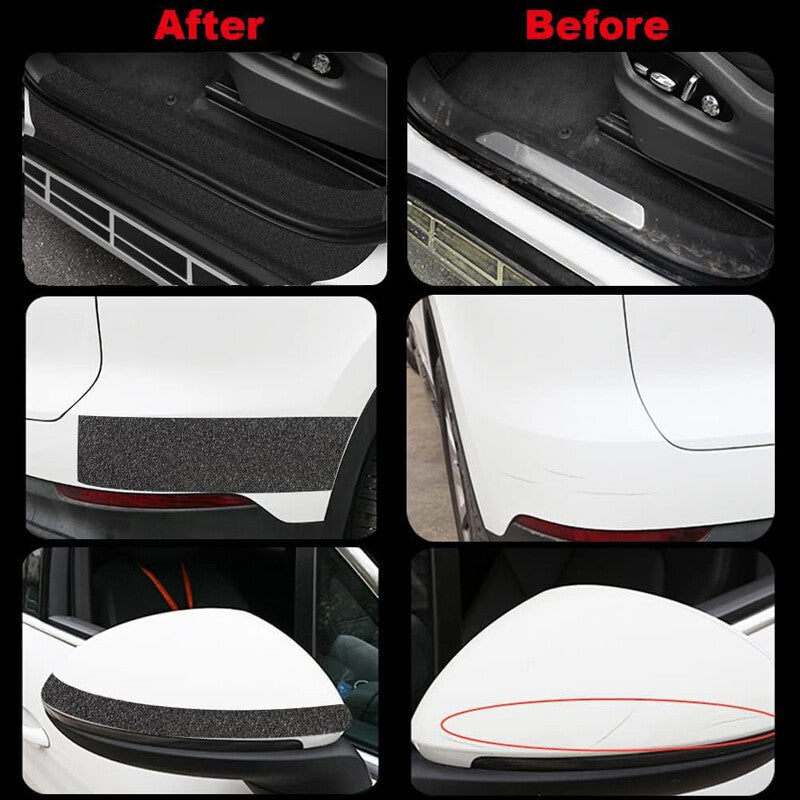 Universal car door anti-scratch edge stickers, body protection self-adhesive protective covers - n
