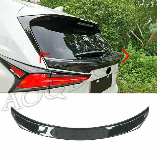 Carbon Fiber Trunk Spoiler Middle Wing Lip for LEXUS NX200T 300H 300 2015-2017