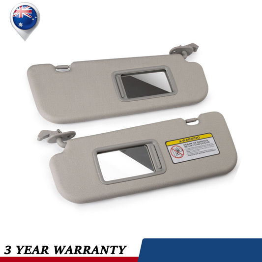 2x 852203X000TX for Hyundai for Elantra 2012 GL Sedan 4-Door 1.8L LH+RH Sun Visor