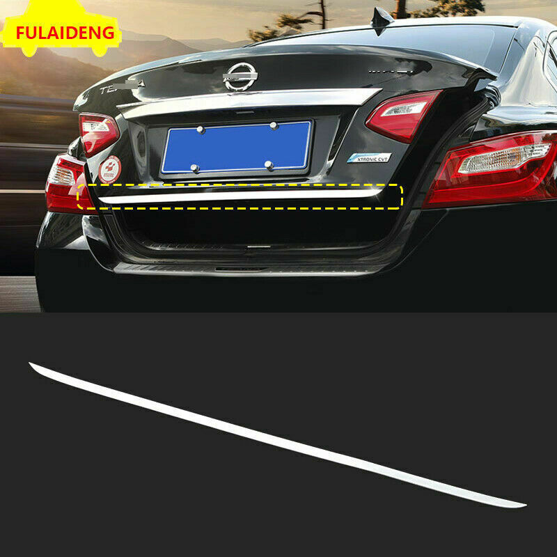 for Nissan Altima Teana 2013-2018 Stainless Rear Door Trunk Lid Tailgate Strip