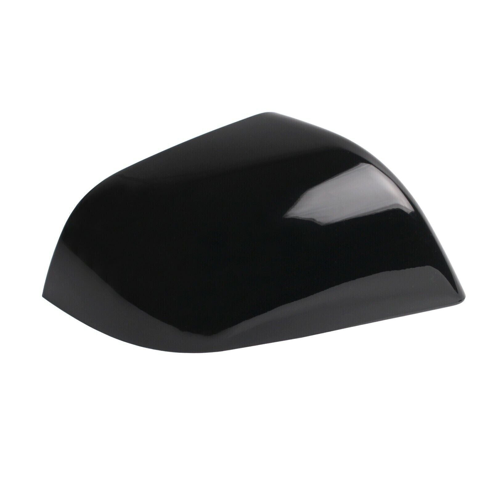 for Tesla for Model Y 2019-2022, Car Rear View Mirror Cover Cap Trim Black Q