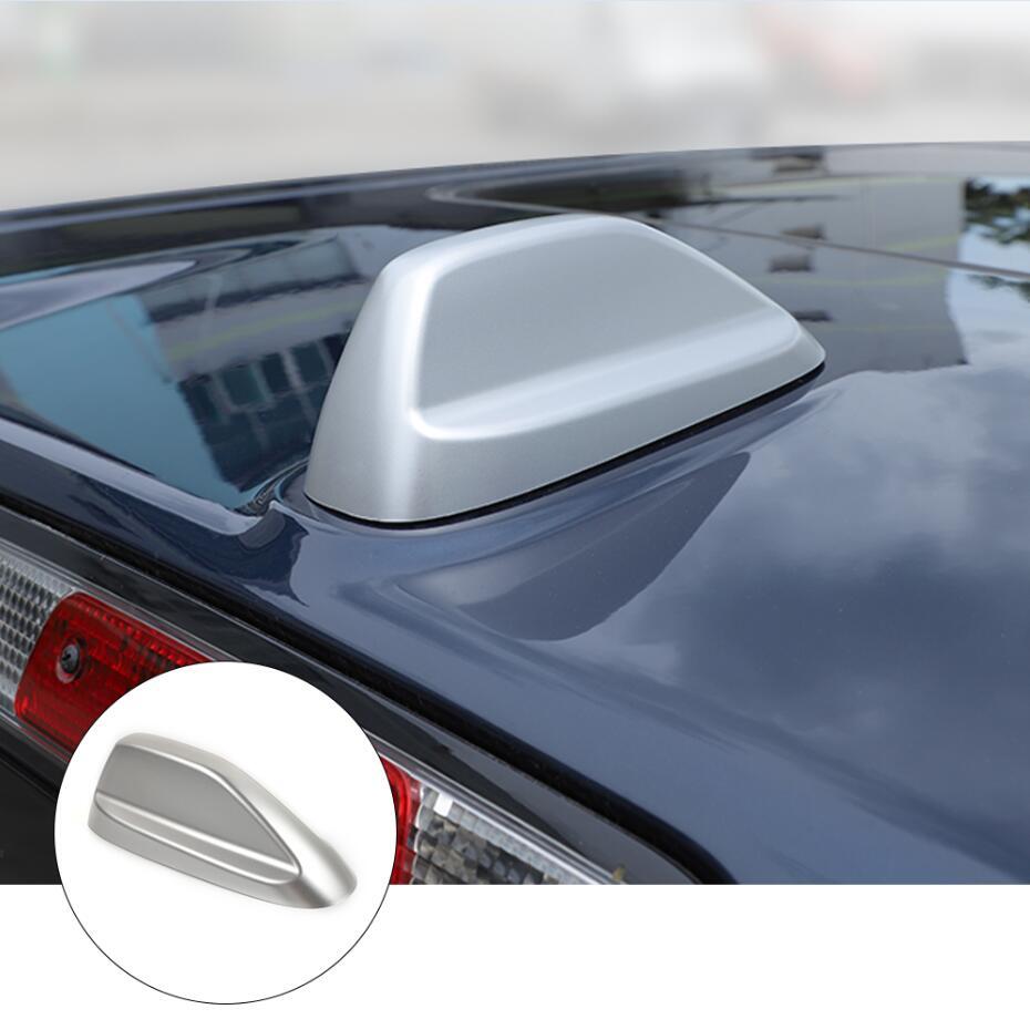 For 2019-2024 for Dodge for RAM 1500 Matte Silver Look Fin Antenna Base Cover Trim v