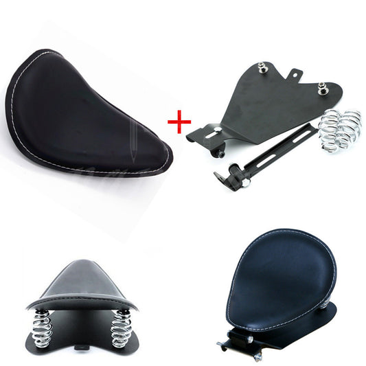 Motorcycle Black Solo Driver for Seat Base Spring Bracket Kit for Harley Sportster Q
