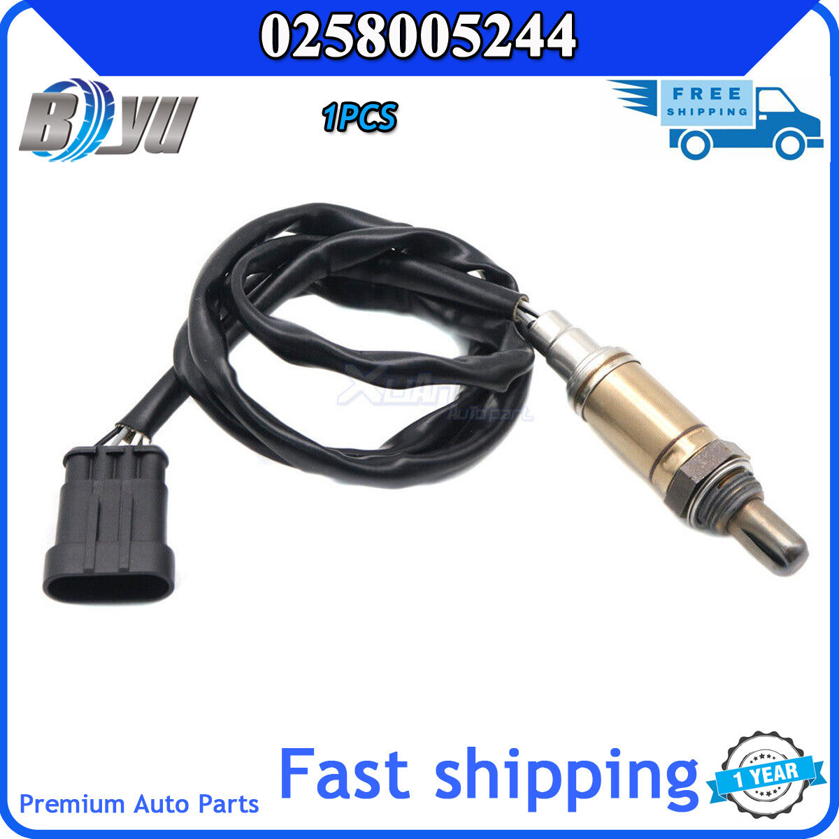 O2 oxygen sensor applicable to 0258005244 for Fiat Doblo Palio MPV for LANCIA Lybra Sedan- v