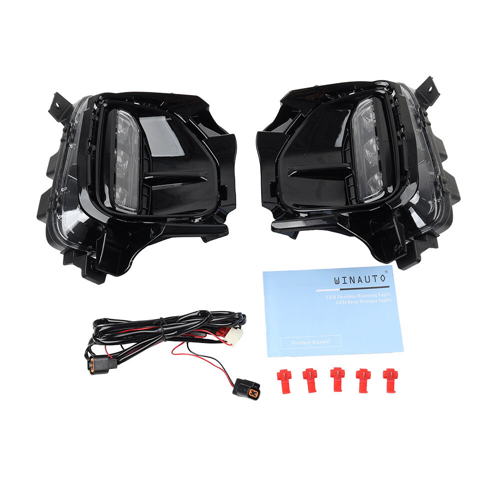 Daytime Running Light Fog Driving Lamps for Kia Seltos 2024-2025