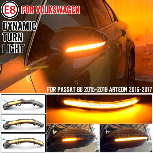 Dynamic Turn Signal Light for VW B8 for Passat B8 2015-2019 2016-2017