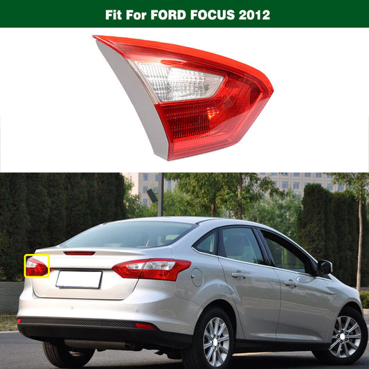 1Pcs Inner Tail Light Rear Lamp Left Driver Side for Ford Focus 2012-2014 Sedan
