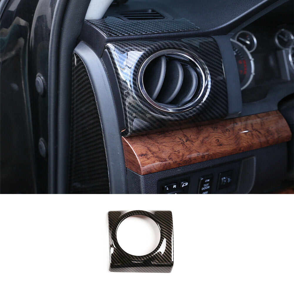 Car Side Air Conditioning Vent Outlet Decoration Cover For T@yota Tundr@ 2014-21