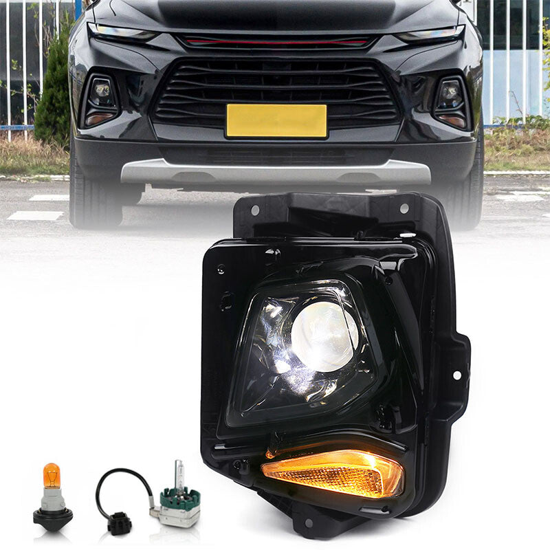 Driver Xenon Headlight for Chevy Blazer 2019-2022 Headlamp Assembly w/HID Kit LH v