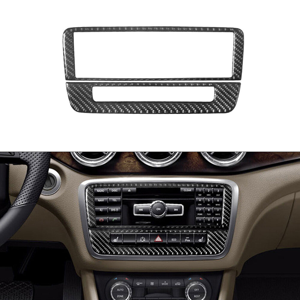 for Corolla 2020 - 2023 SSteel Carbon Fiber Center Console Gear Shift Frame- v