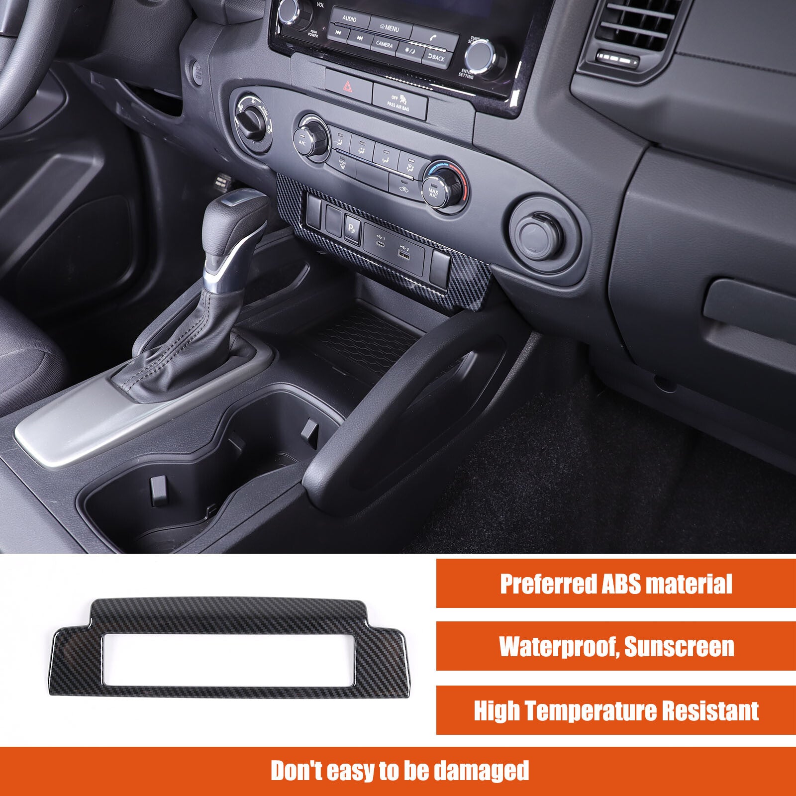 Oak grain car seatbelt trim protector for Land Rover for Defender 110 2020 - 2022- v