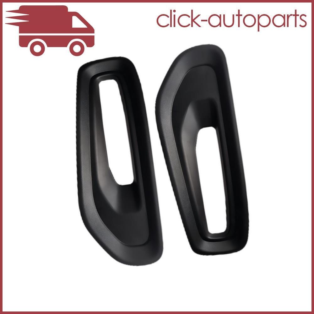 2Pcs Front Bumper Fog Lamp Light Bezel Left Right Side Fit For 2019-2021 1500