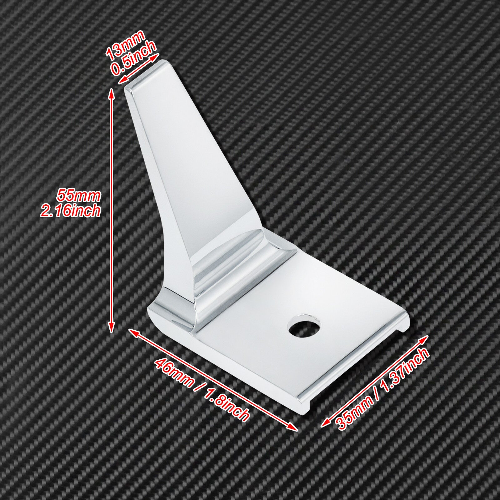 Motorcycle Chrome Stand Kickstand Extension Fit for Harley Softail Fat Boy 07-17