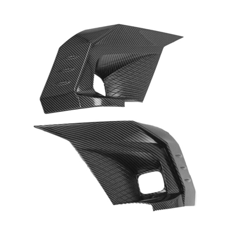 2-Piece Carbon Fiber Front Fog Light Frame Trim for 2022 for Honda for Civic 11