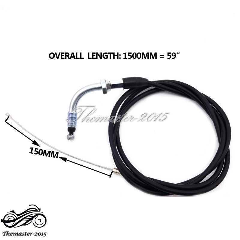 59 Throttle Cable For 49-80cc Racing Carburetor Gas Motorized Bicycle Push Bike Q