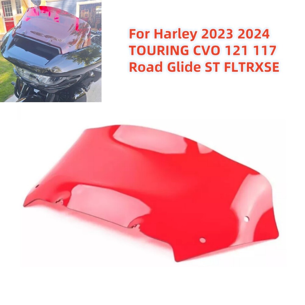 Red 9 Windscreen Windshield for Harley Road Glide CVO/SE FLTRXSE 2023 2024-UP