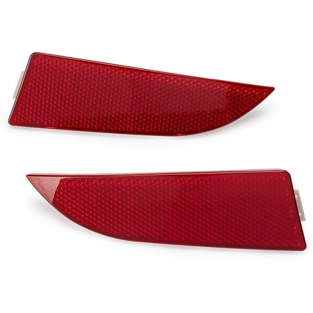 1 Pair Tail Rear Bumper Reflector Light Lamp Red For 2007-2010 for BMW E83 X3 Q