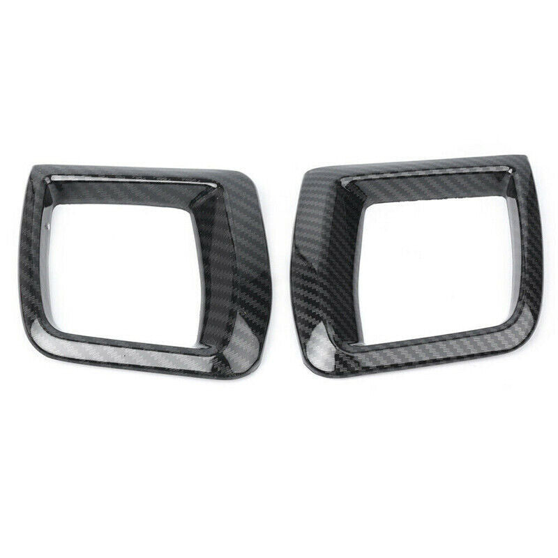 Carbon fiber 2X front vent cover trim for Volvo XC60 2018-2021