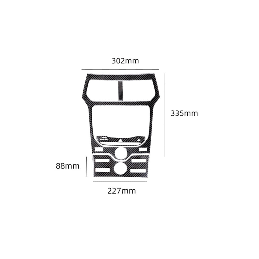 Suitable for 2020-2023 for Highlander ABS rear view chrome mirror cover wing trim- v