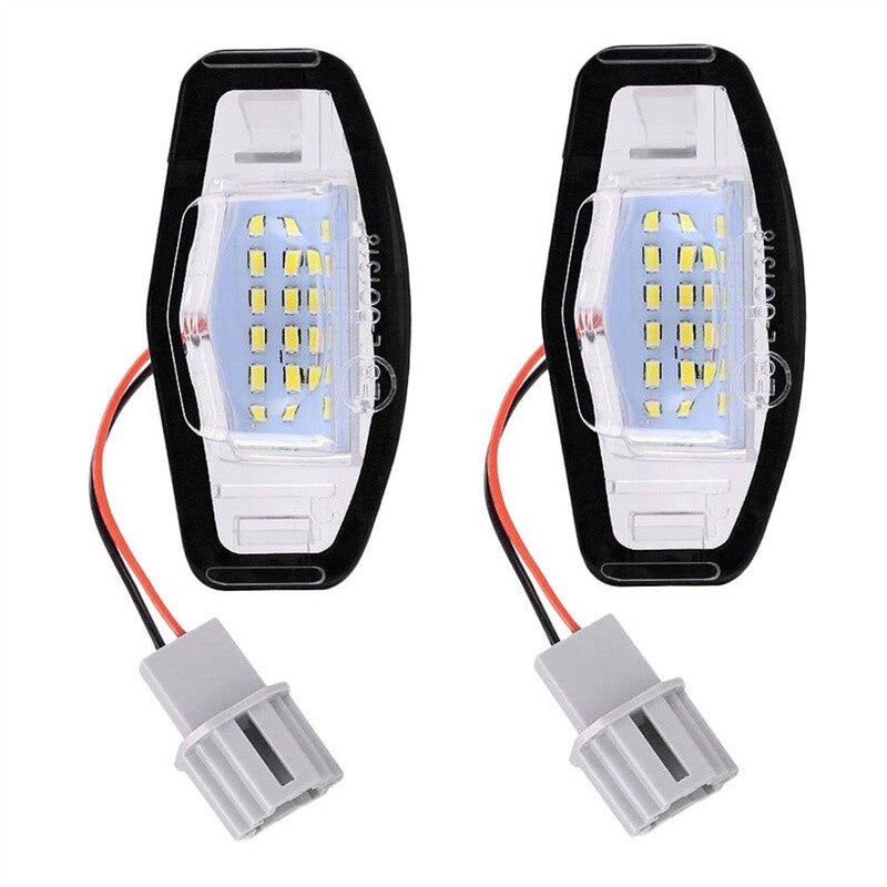 2-Piece LED License Plate Lights Direct 6K for Acura TL, TSX, MDX, for Honda for Civic , Accord