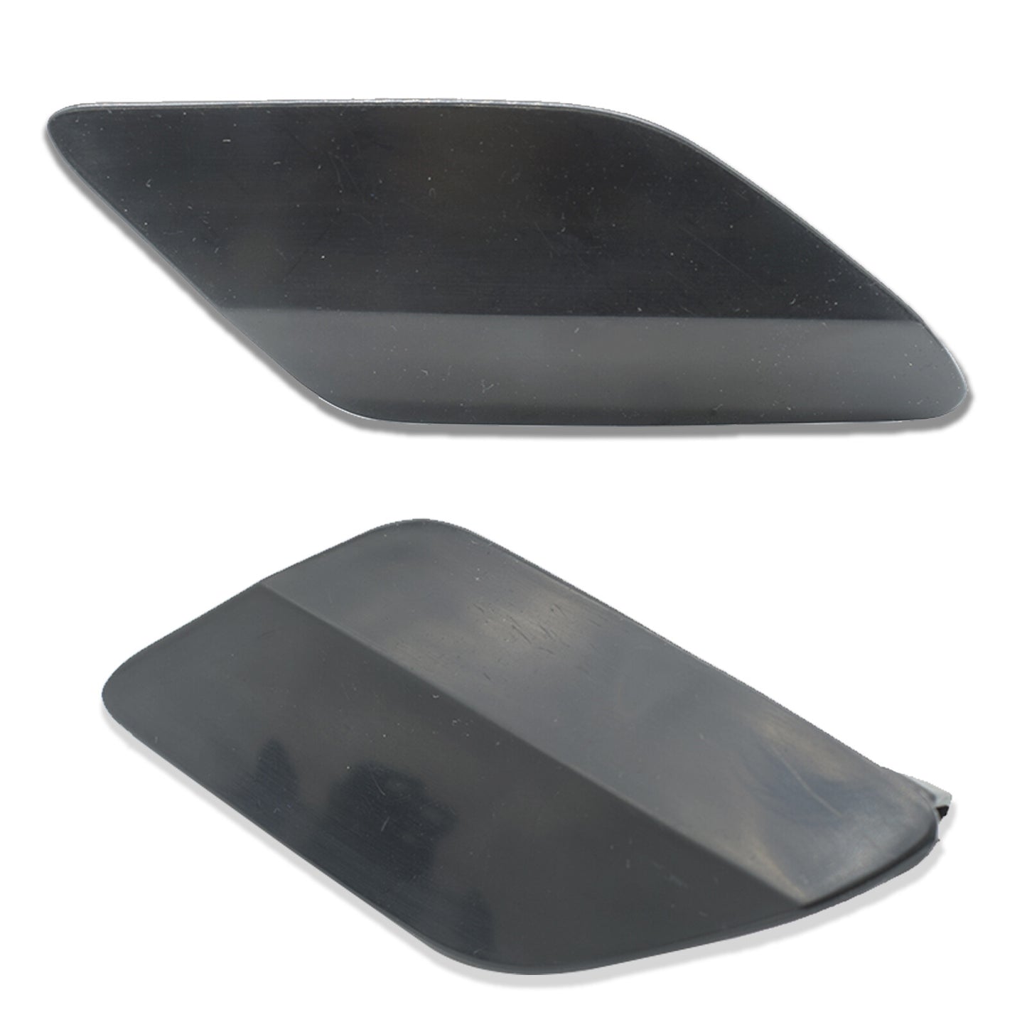 2Pcs Headlight Headlamp Spray Washer Cover Cap for VW for Golf 7 Vii MK7 2013 - 2017 Q