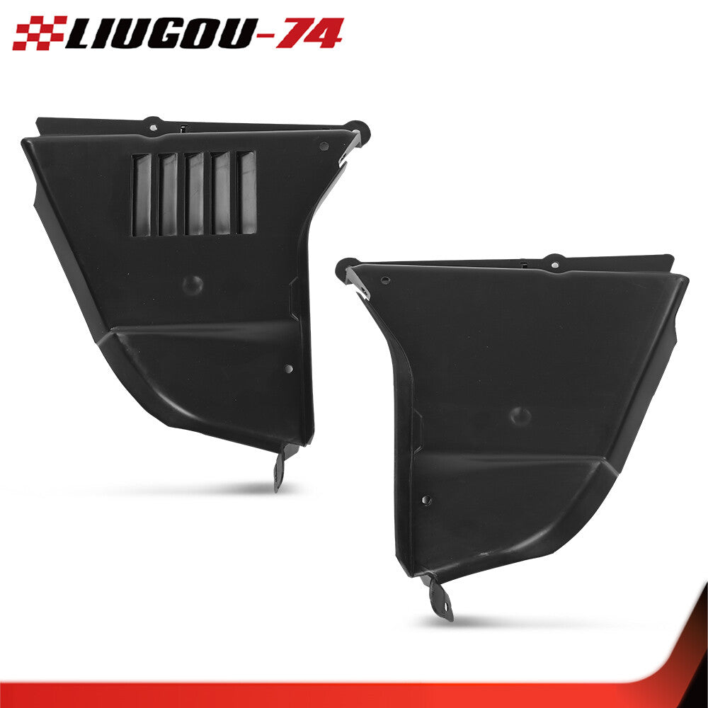 The new engine splash guard set is suitable for 2004-2007 530i 2PC or so- v