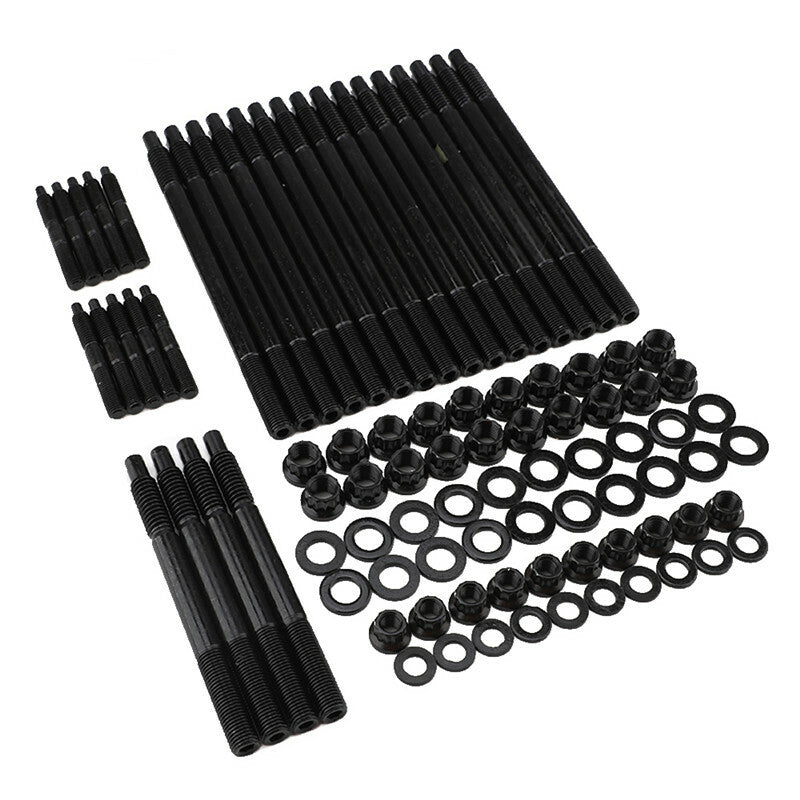 Cylinder head stud and nut kit suitable for 97-03 for Chevrolet LS1, LS6, LS2, LQ9 4.8L, 5.3L, 6.0L, and other models.