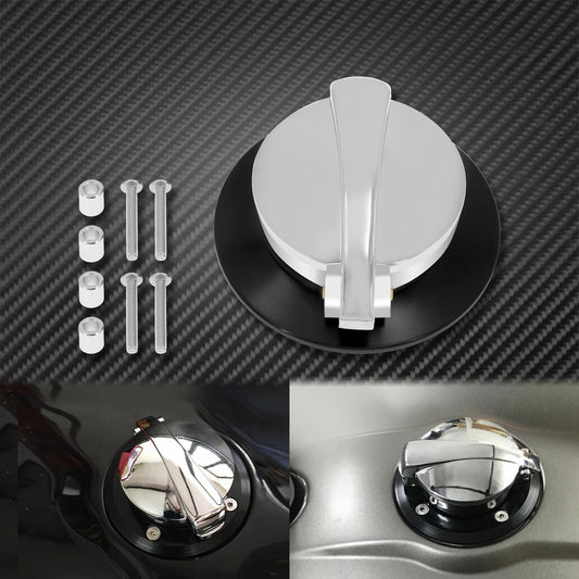 Chrome Fuel Tank Gas Cap Cover Fit for BMW R nine T Scrambler Pure G/S 2014-2020 Q