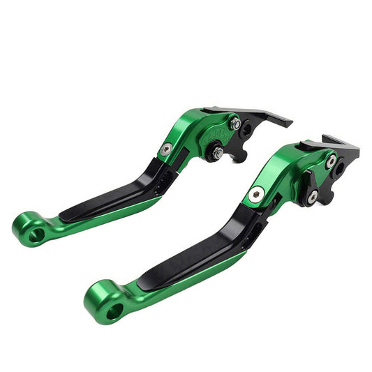 CNC Folding Extendable Brake Clutch Levers for Honda CBR125R CBR150R Green Q